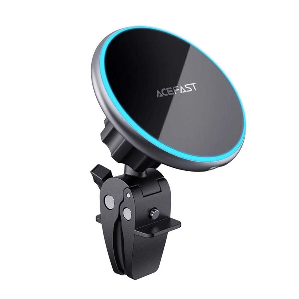 Chargeur Auto Sans Fil Acefast D3, 15W, 1.67A, Argenté