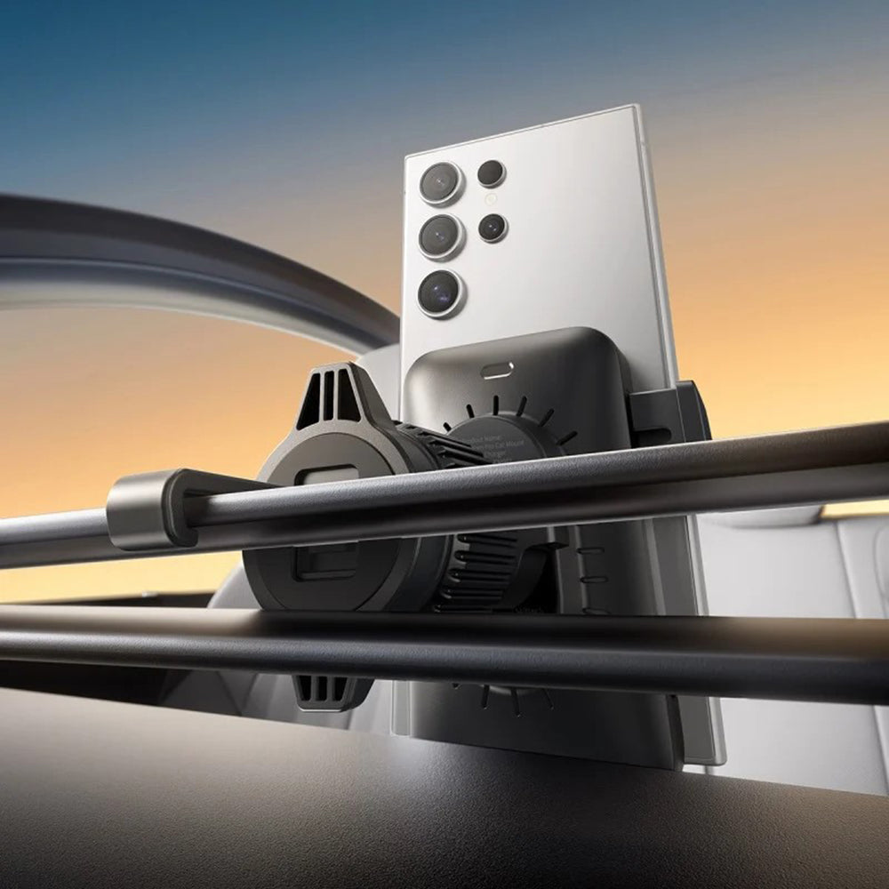 Baseus Wisdom Pro Vent Wireless Car Charger, 15W, 1.67A, Black C40381501123-00