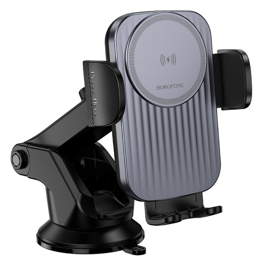 Kfz-Wireless-Ladegerät Borofone BH222 Leading, 15W, 1.67A, Schwarz