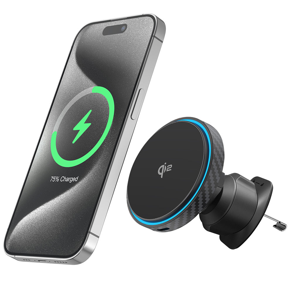 Auto Wireless-Ladegerät Proove Graphite Circle, 15W, 1.67A, Schwarz WHGC15010001