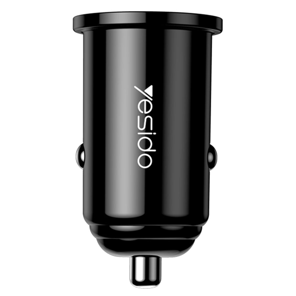 Chargeur de voiture Yesido Y38, 18W, 3A, 1 x USB-A, Noir