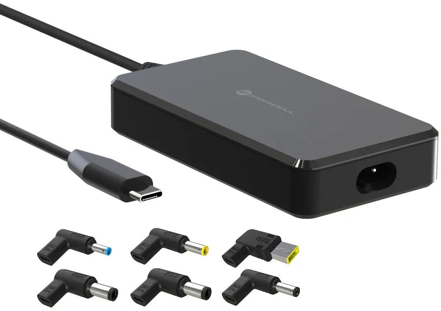 Chargeur Forcell F-Energy E856, 65W, Universel, Noir