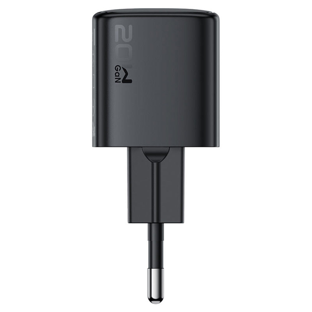 Acefast A117 Network Charger, 20W, 3A, 1 x USB-C, Black
