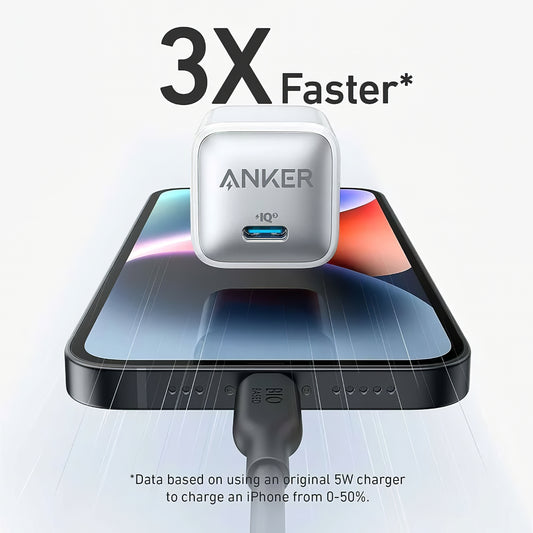 Netzwerk-Ladegerät Anker 512 Nano 3, 20W, 3A, 1 x USB-C, Weiß A2346G21