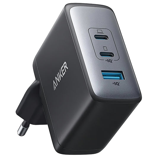 Netzwerk-Ladegerät Anker 736 Nano II, 100W, 3A, 1 x USB-A - 2 x USB-C, Schwarz A2145G11