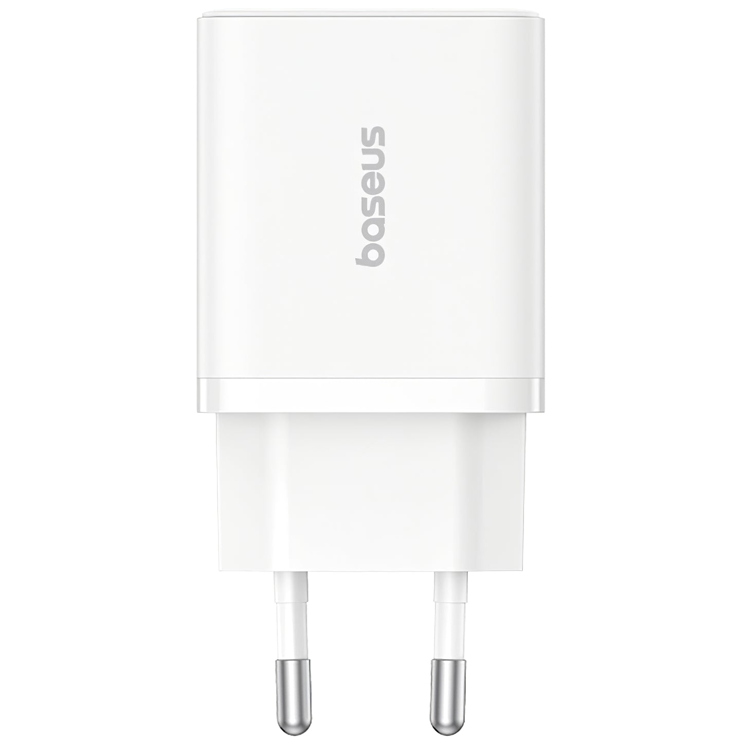 Chargeur réseau Baseus Cube, 30W, 2.4A, 1 x USB-A - 1 x USB-C, blanc P10111404213-00