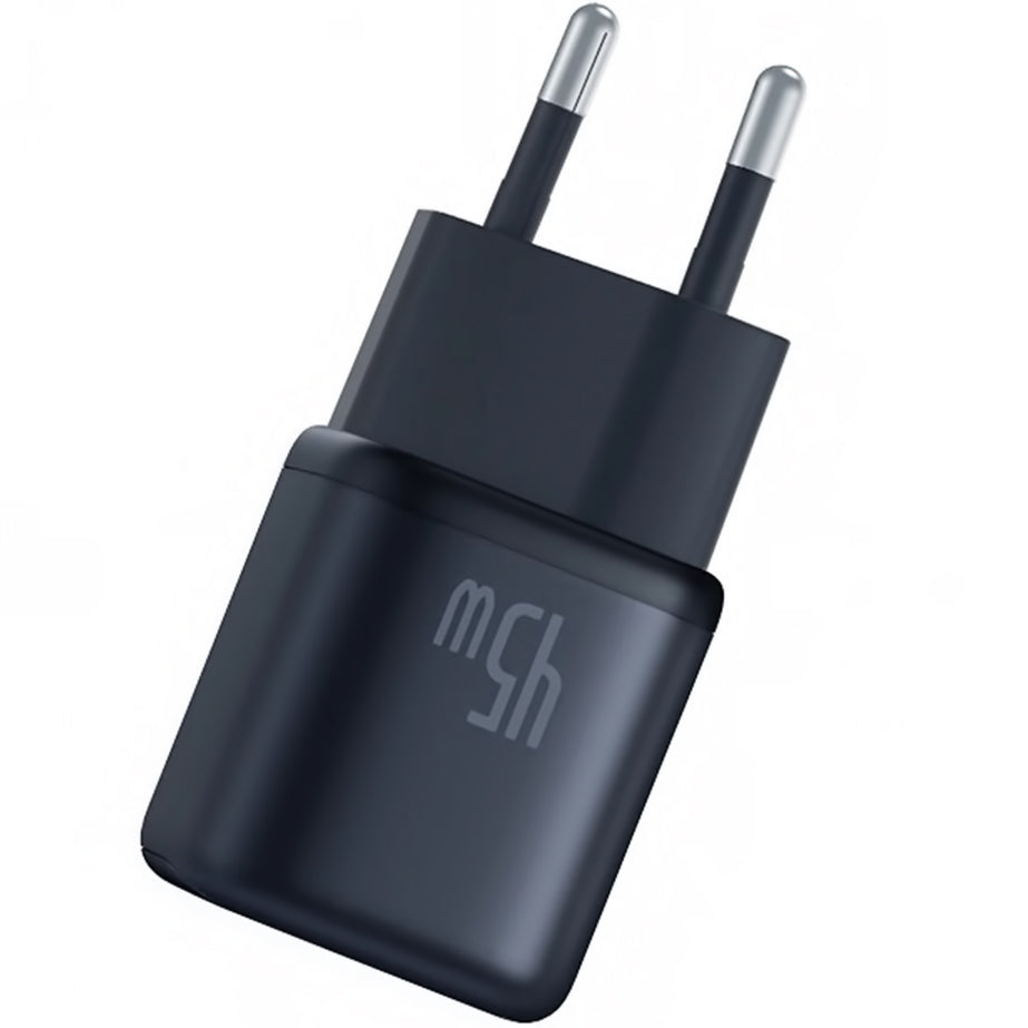 Netzladegerät Baseus PicoGo, 45W, 3A, 1 x USB-C, Schwarz P10176800123-00