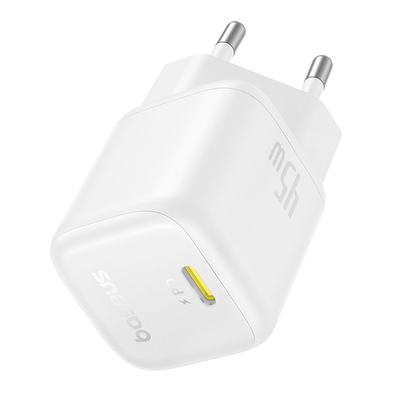 Chargeur Réseau Baseus PicoGo, 45W, 3A, 1 x USB-C, Blanc P10176800213-00
