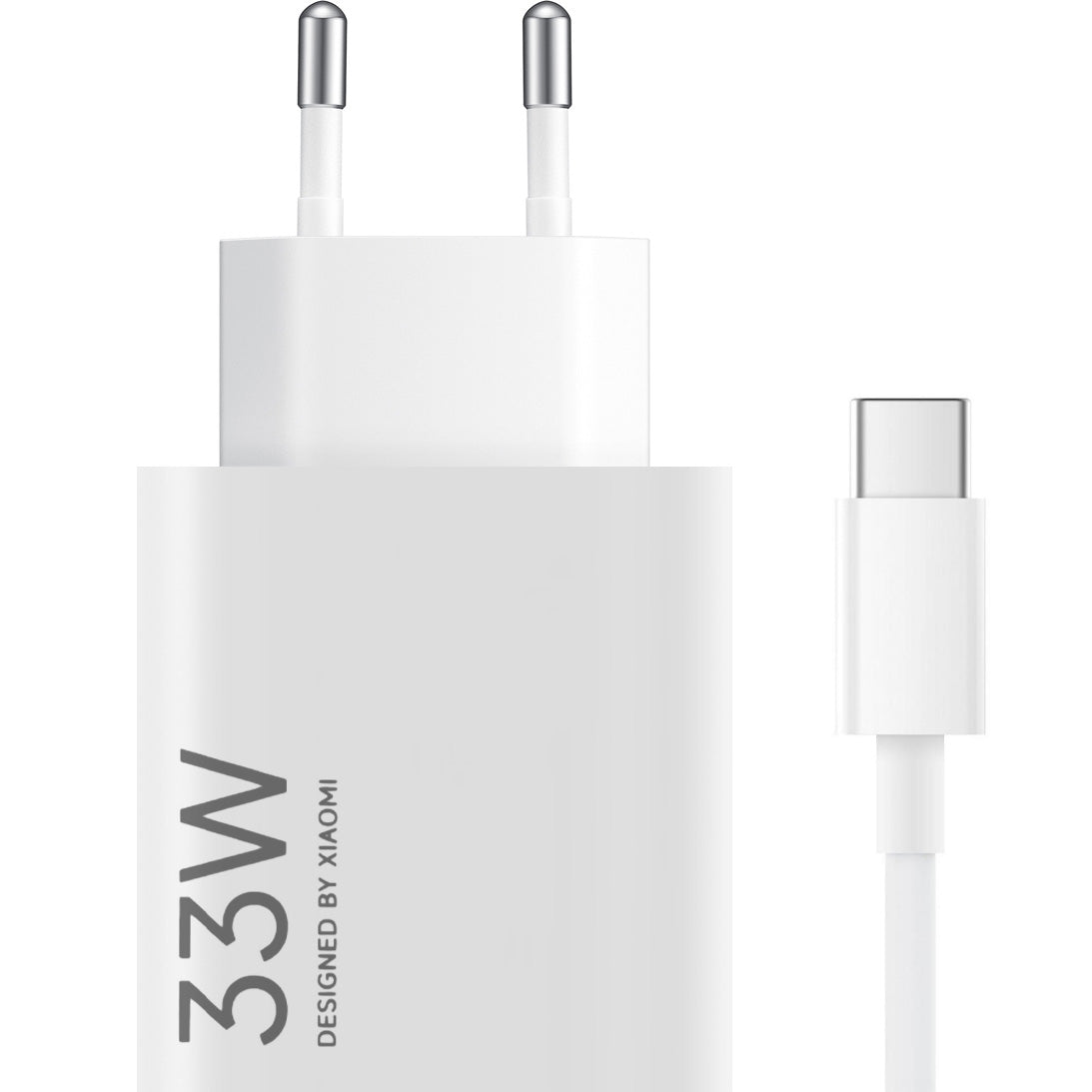 Netzladegerät mit USB-C Kabel Xiaomi, 33W, 3A, 1 x USB-A, Weiß BHR9956EU
