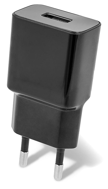 MaXlife MXTC-01 Netzwerk-Ladegerät mit microUSB-Kabel, 10.5W, 2.1A, 1 x USB-A, Schwarz