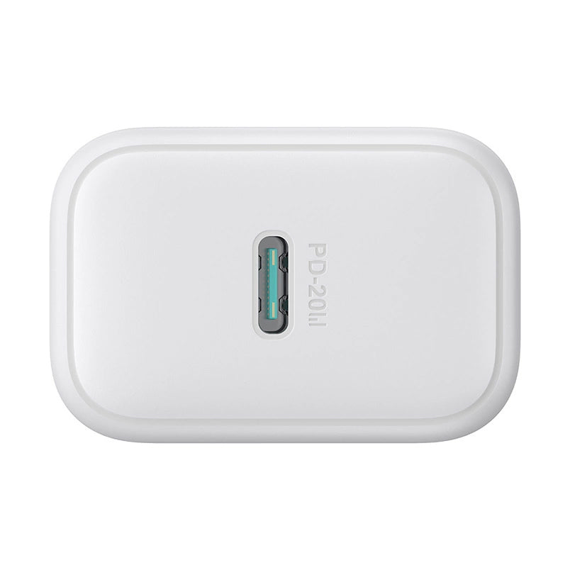 Chargeur réseau avec câble Lightning Joyroom JR-TCF20, 20W, 3A, 1 x USB-C, Blanc