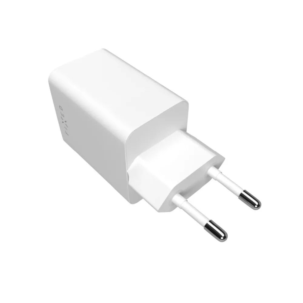 Chargeur Réseau Fixed Mini, 45W, 3A, 1 x USB-A - 1 x USB-C, Blanc