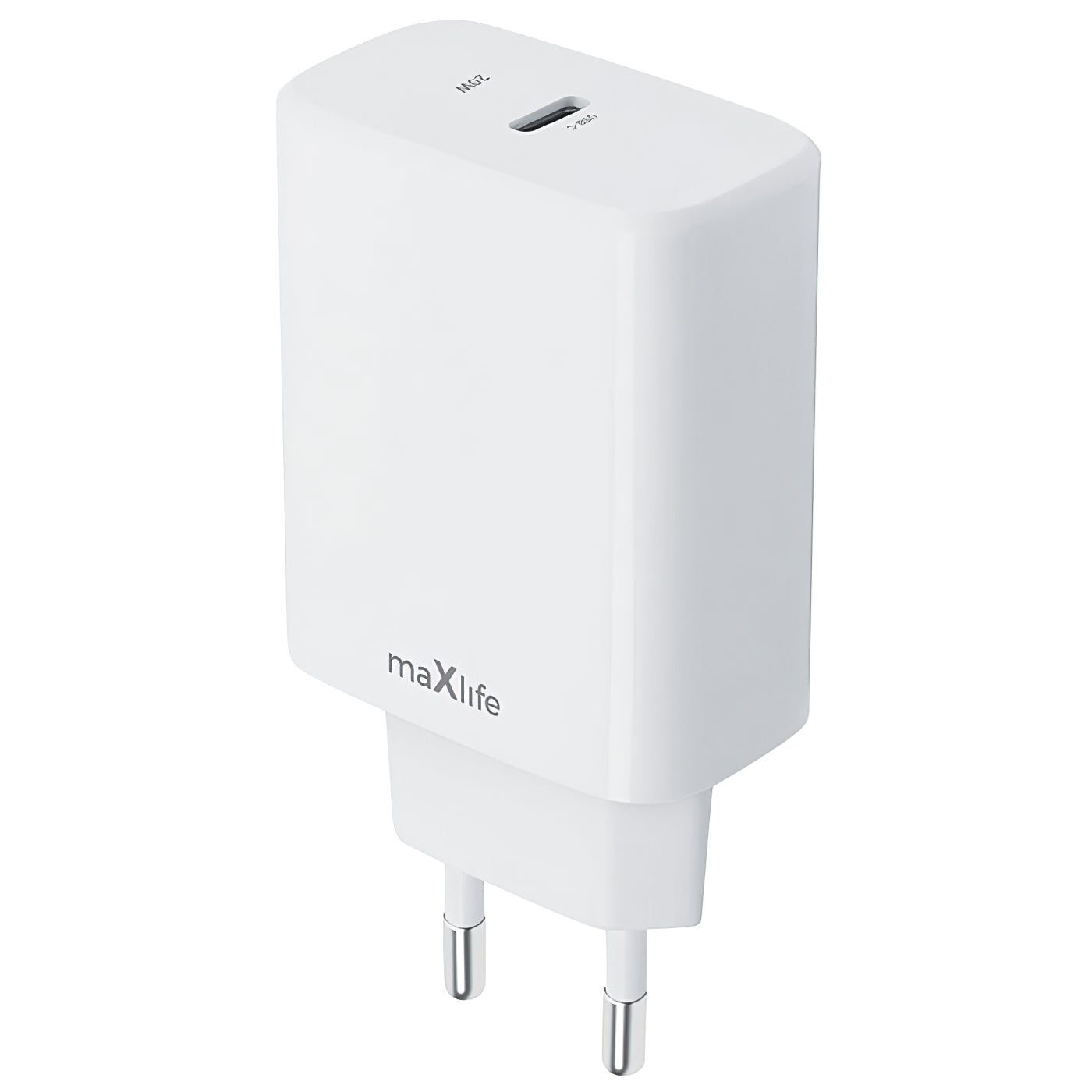 MaXlife MXTC-10-20C, 20W, 3A, 1 x USB-C, blanc