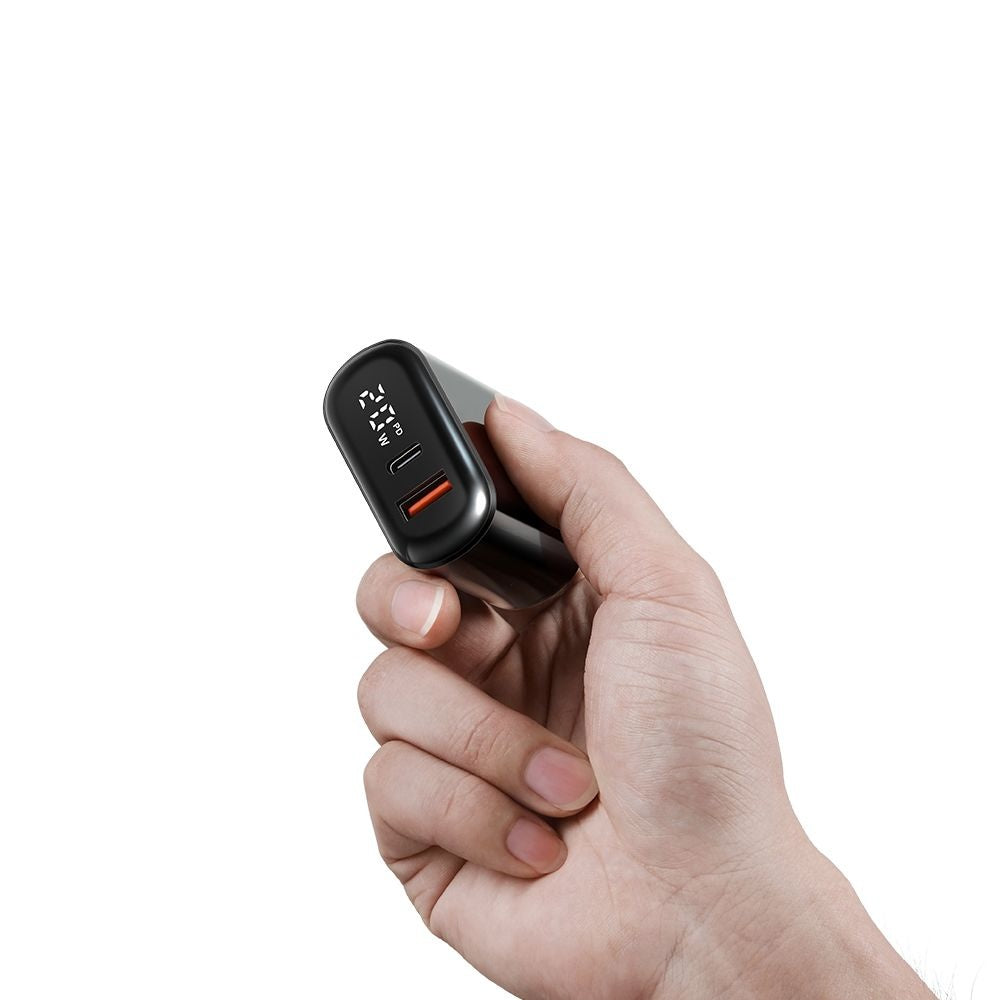 Chargeur Réseau McDodo CH-7170 Chocolate Display, 20W, 3A, 1 x USB-A - 1 x USB-C, Noir