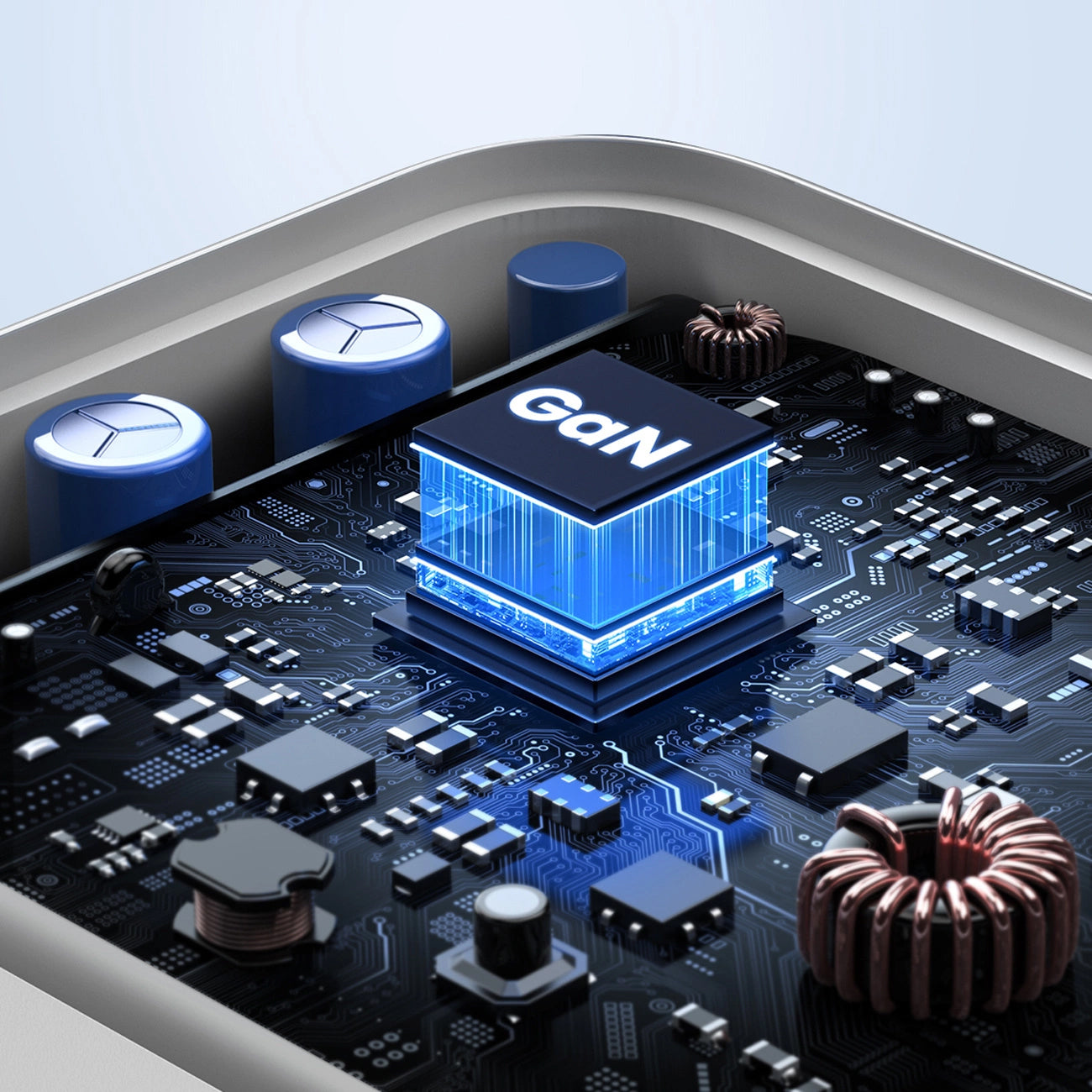 Chargeur réseau UGREEN CD244, 65W, 3A, 1 x USB-A - 2 x USB-C, Gris