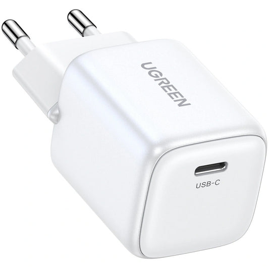 Chargeur réseau UGREEN CD319, 30W, 3A, 1 x USB-C, blanc