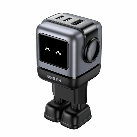 Chargeur réseau UGREEN CD361 Uno, 65W, 3.25A, 1 x USB-A - 2 x USB-C, Noir