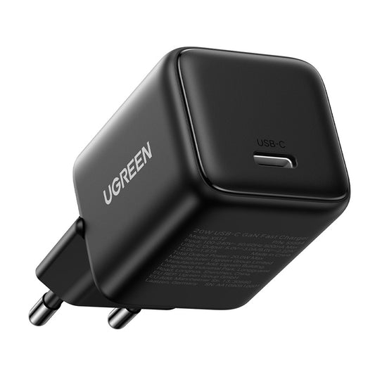 Chargeur Réseau UGREEN X512, 20W, 3A, 1 x USB-C, Noir