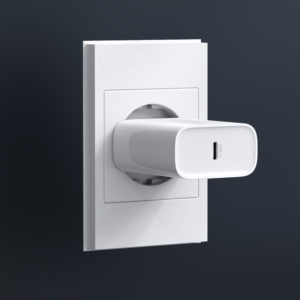 Netzwerk-Ladegerät UGREEN CD127, 30W, 3A, 1 x USB-C, Weiß