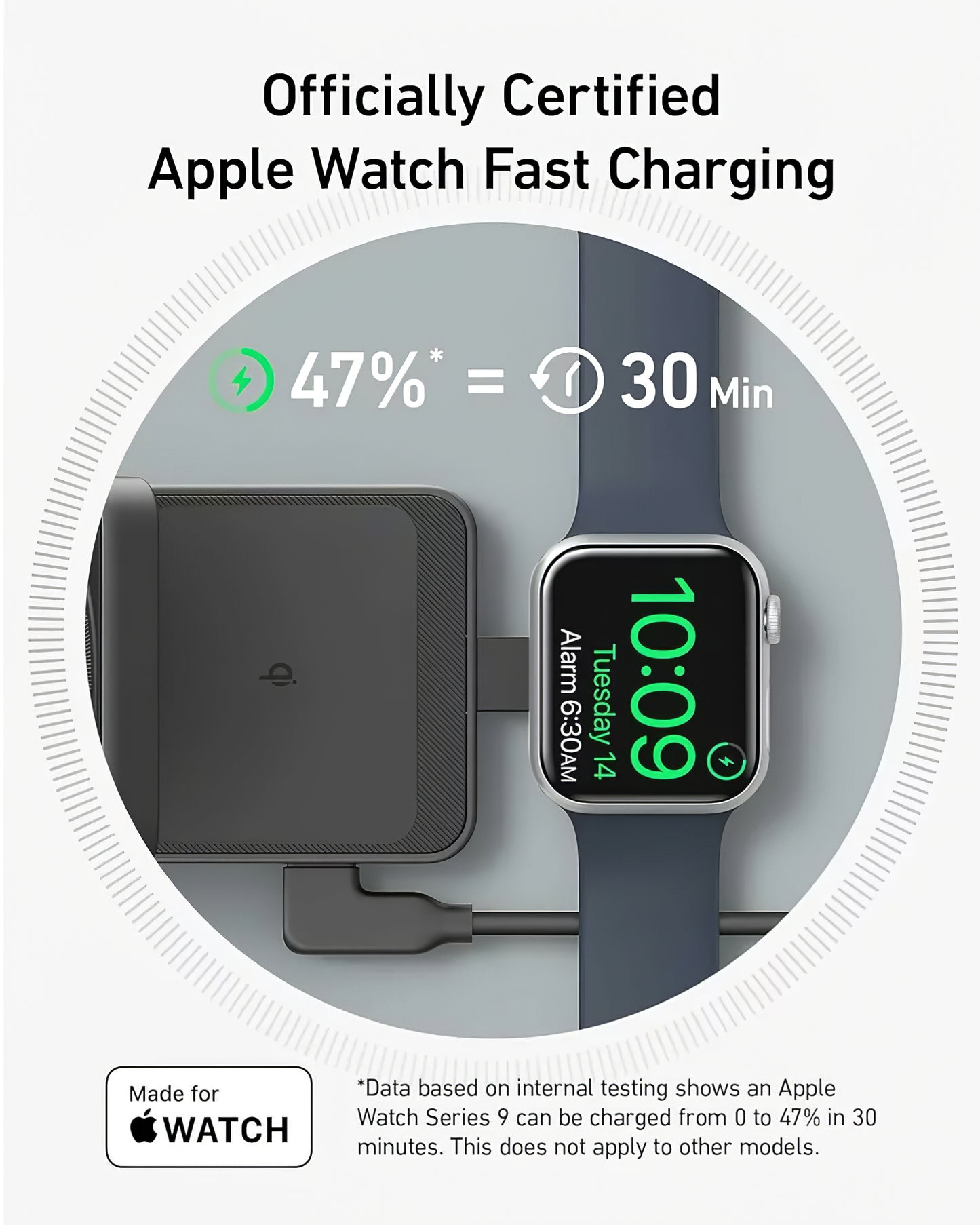 Anker MagGo 3in1, 15W, 1,67A, Schwarz B2557311