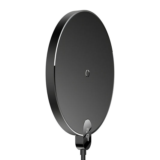 Chargeur réseau sans fil Baseus Digital Led Display Gen 2, 15W, 1.67A, Noir CCED000001 CCED000001