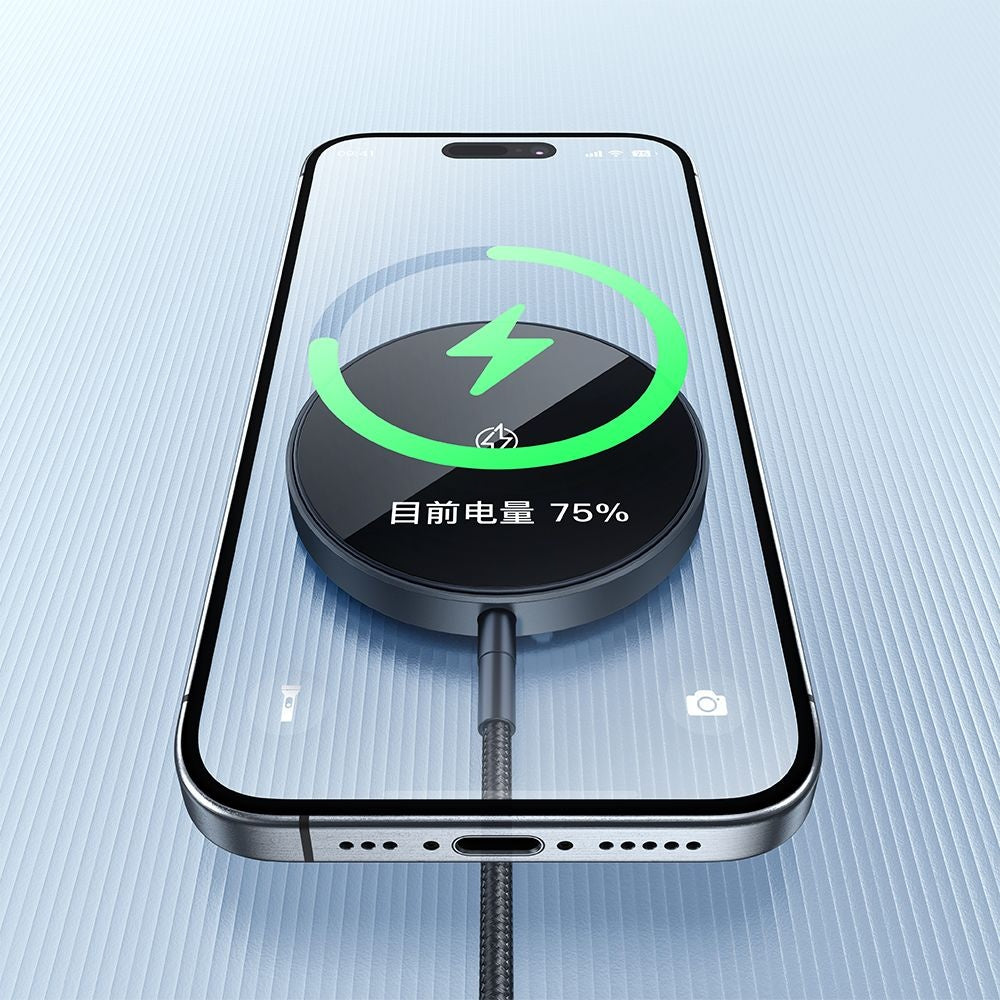 Chargeur Réseau Sans Fil McDodo CH-5490, 15W, 1.67A, Noir