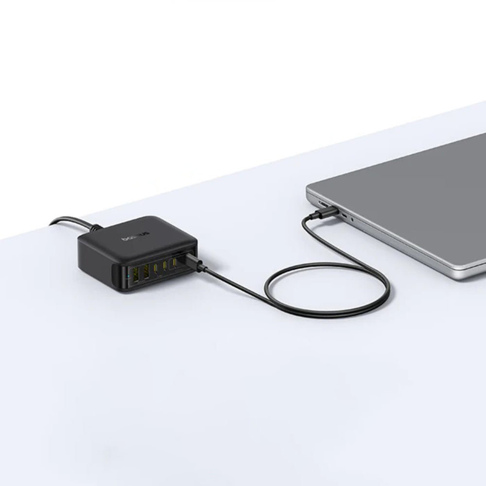 Chargeur Station Baseus EnerFill FH21, 120W, 3.25A, 2 x USB-A - 4 x USB-C, Noir E0120T00