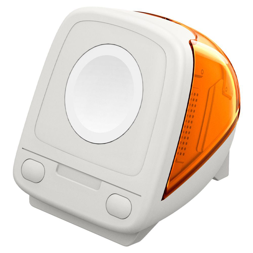 Spigen C1 Classic Halterung für Apple Watch Series Wireless-Ladegerät, Orange