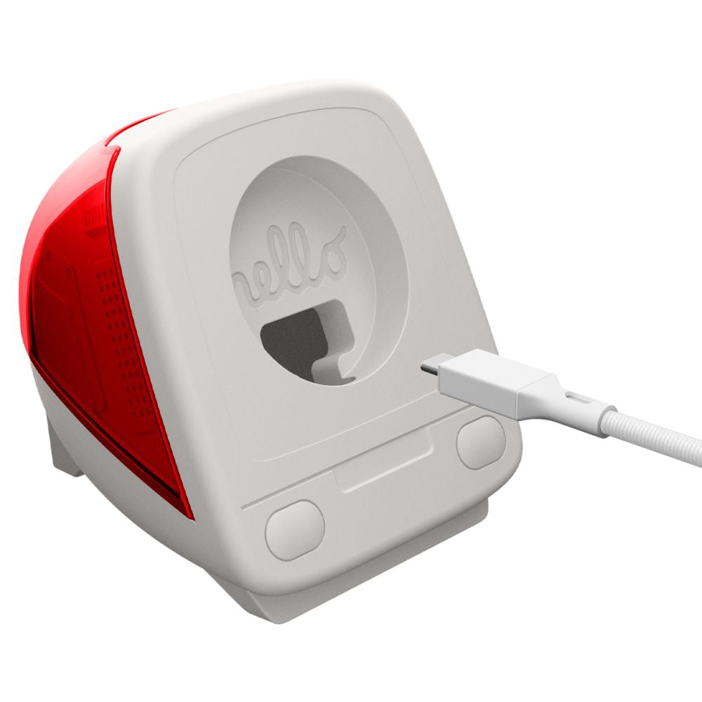 Support Spigen C1 Classic pour Chargeur Sans Fil Apple Watch Series, Rouge AMP09341
