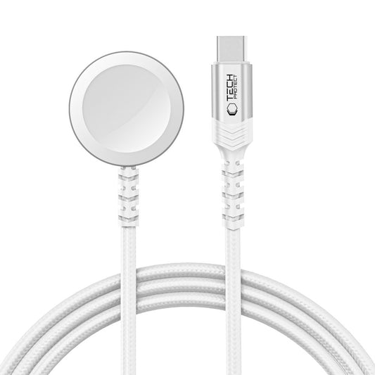 Ladekabel Tech-Protect MC01 Ultraboost für Apple Watch Series, Weiß