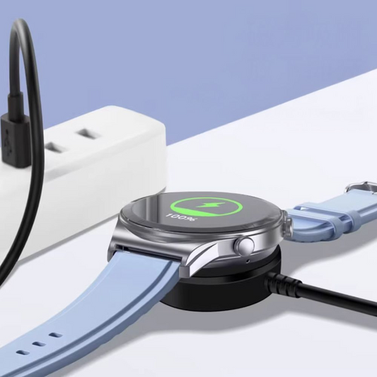 Chargeur sans fil Tech-Protect MC03 Ultraboost pour Samsung Galaxy Watch Series, USB-C, Noir