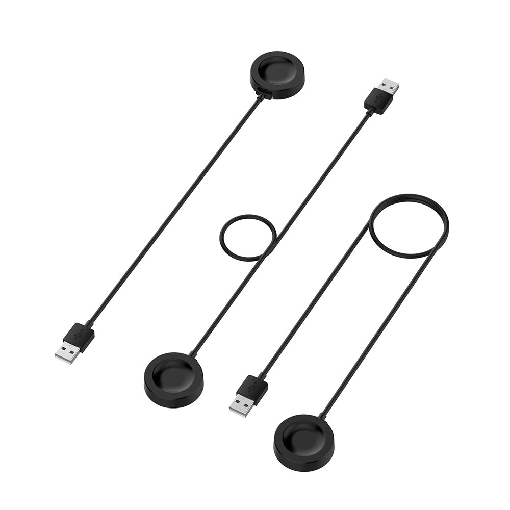 Chargeur sans fil Techsuit THC1 pour Honor Watch / Huawei Watch Series, USB-A, Noir