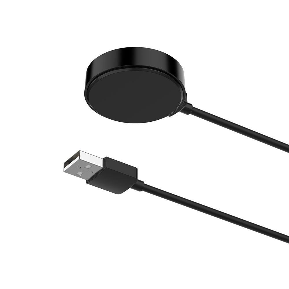 Chargeur sans fil Techsuit THC1 pour Honor Watch / Huawei Watch Series, USB-A, Noir