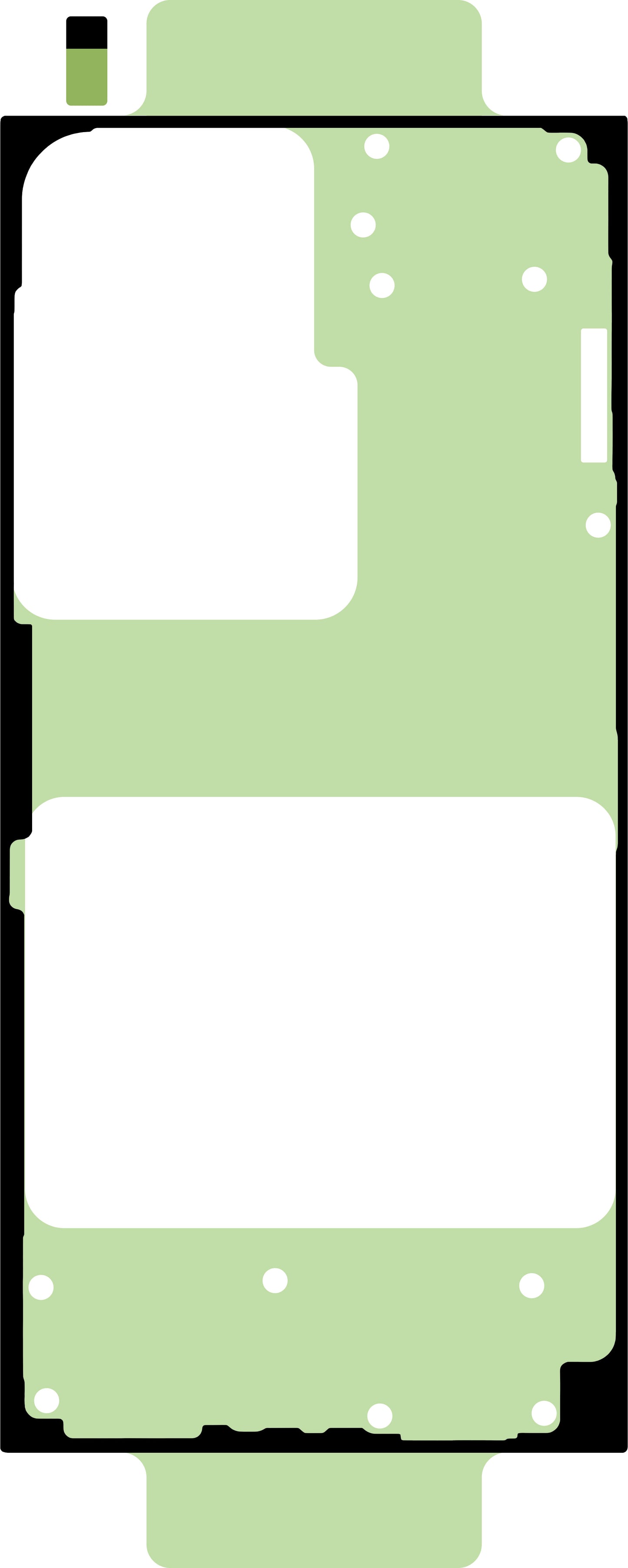 Kit Adhésif Couvercle Batterie Samsung Galaxy S24 Ultra S928, Service Pack GH82-33392A