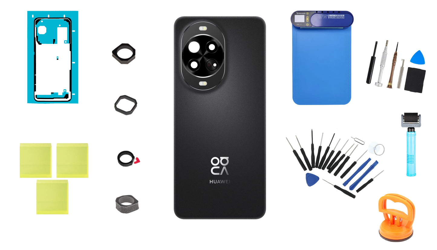 Kit Couvercle Batterie Huawei nova 14 Pro Noir Service Pack et Outils de Service Dédiés