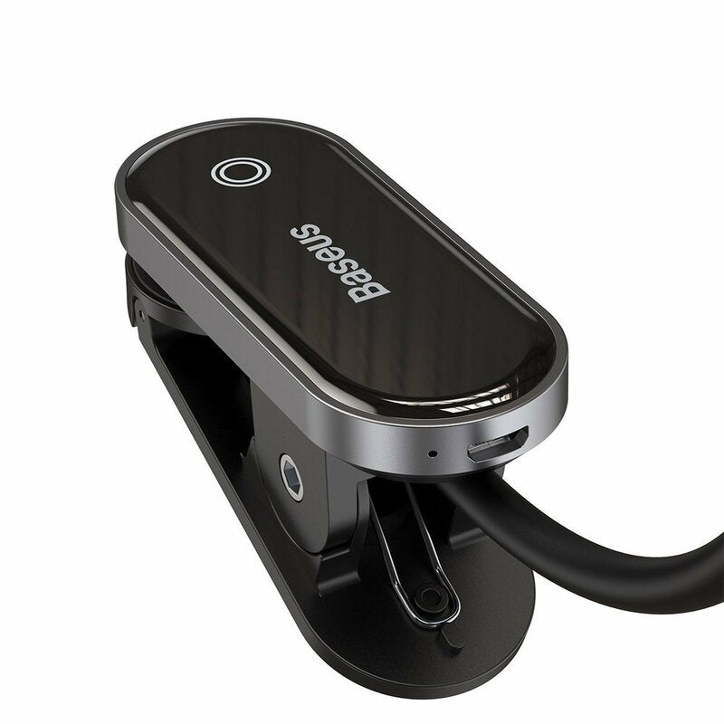 Baseus Comfort Reading Mini Clip LED Schreibtischlampe, Grau DGRAD-0G
