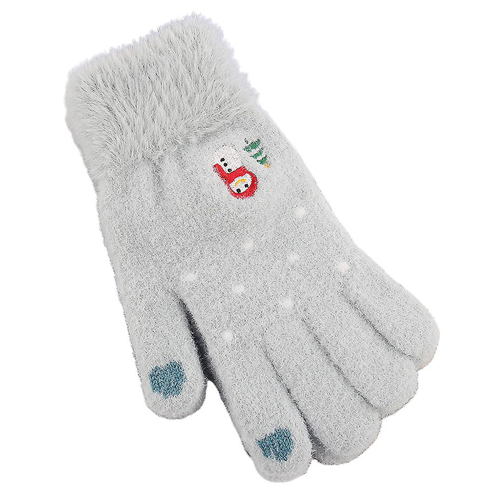 Damen Touchscreen Winterhandschuhe Techsuit ST0011, Größe 17cm, Blau