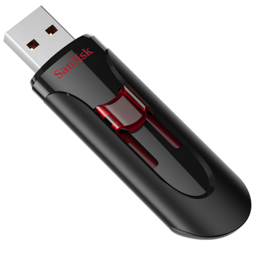 Externer USB-A 3.0 Speicher SanDisk Cruzer Glide, 16Gb SDCZ600-016G-G35