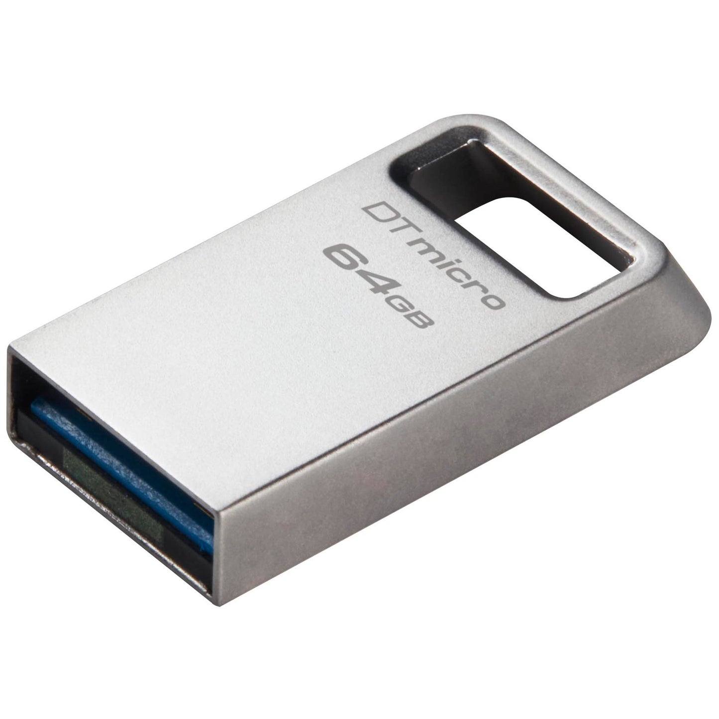 Kingston DataTraveler Micro G2 USB-A 3.2 Stick 64GB | Metall | Ultra-Kompakt