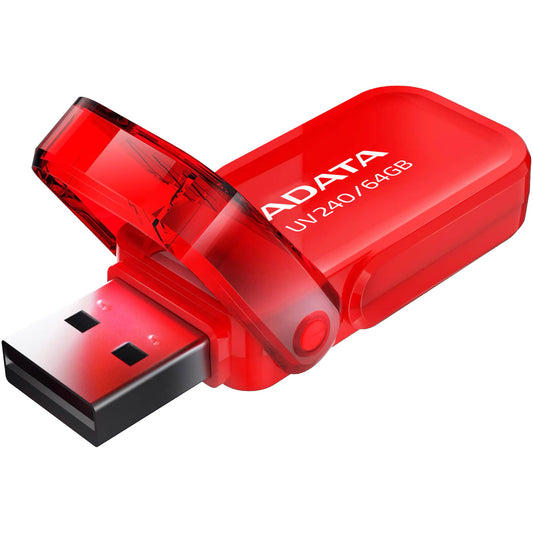 Mémoire externe USB-A Adata UV240, 64Gb AUV240-64G-RRD