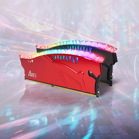 Mémoire RAM Dato Ares Armor Lite, DDR5, RGB, 32GB, 6000Mhz, Gris ARB32G5G60