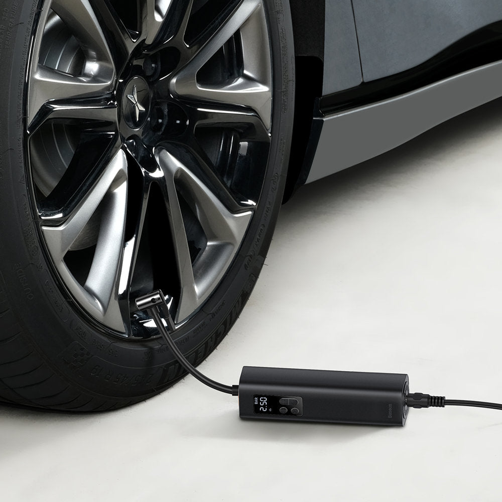 Baseus Air Pump Auto-Luftpumpe | 12V | LED-Display | 30L/min