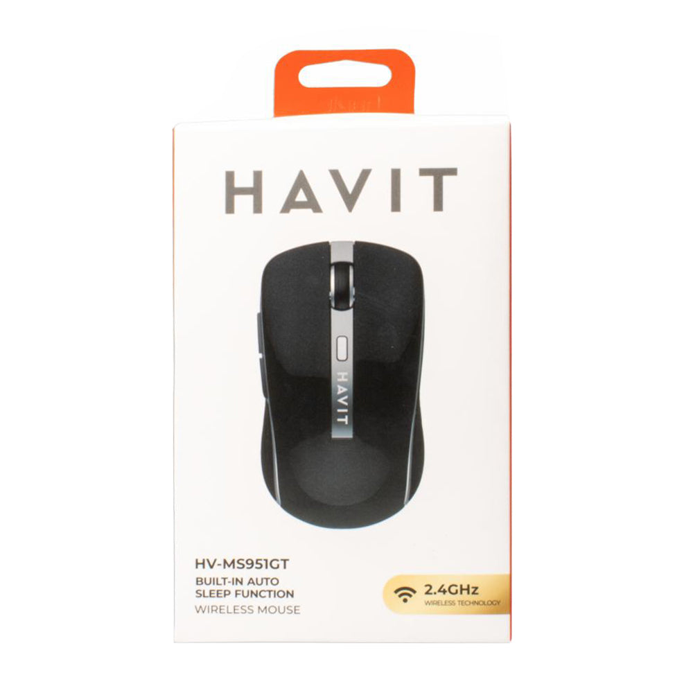 Souris sans fil HAVIT MS951GT, 1000DPI - 1600DPI, Blanc Doré