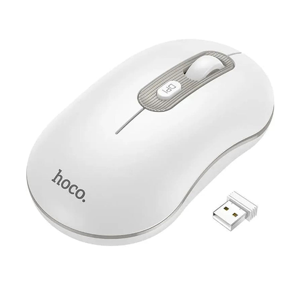 Souris sans fil HOCO GM21, 1600DPI, Blanche