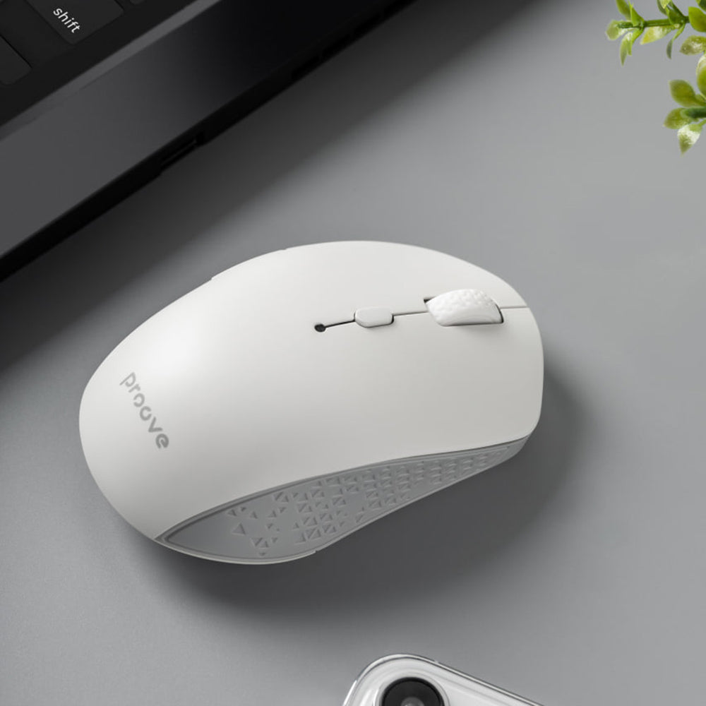 Souris sans fil Proove Sweeper, 800DPI - 1600DPI, BT / Wi-Fi, Noir WMSW00011001