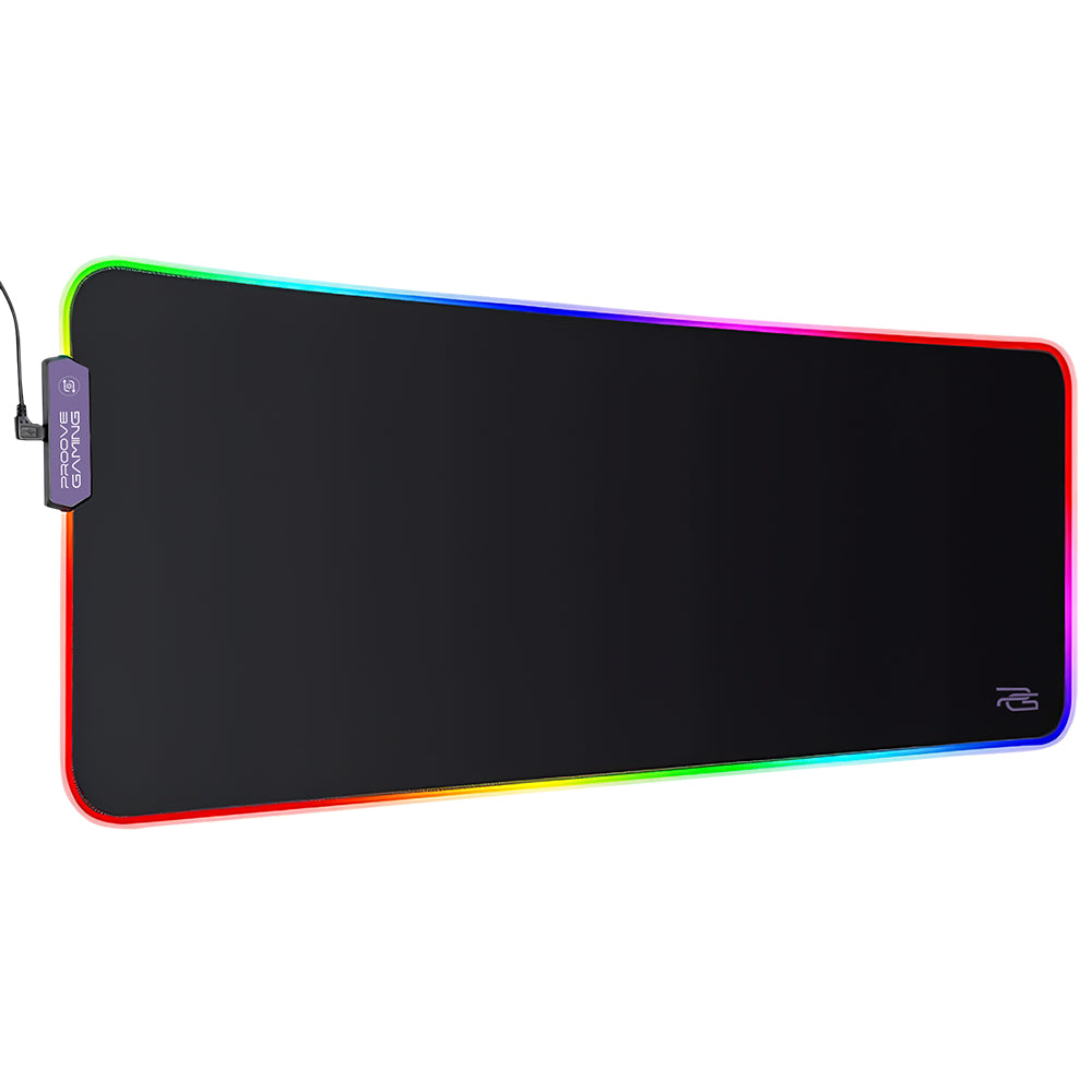 MousePad Gaming Proove Offland, RGB, 800mm x 300mm x 4mm, Schwarz MPOF00022401
