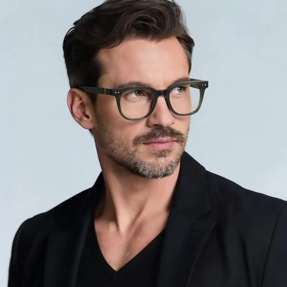 Computerbrille für Männer Techsuit 2229, Anti-Blau-Licht, Grau