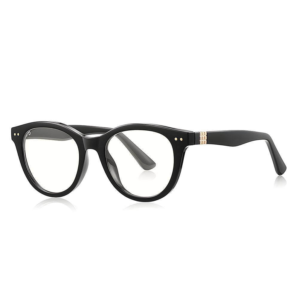 Computerbrille für Männer Techsuit 2231, Anti-Blue Light, Schwarz