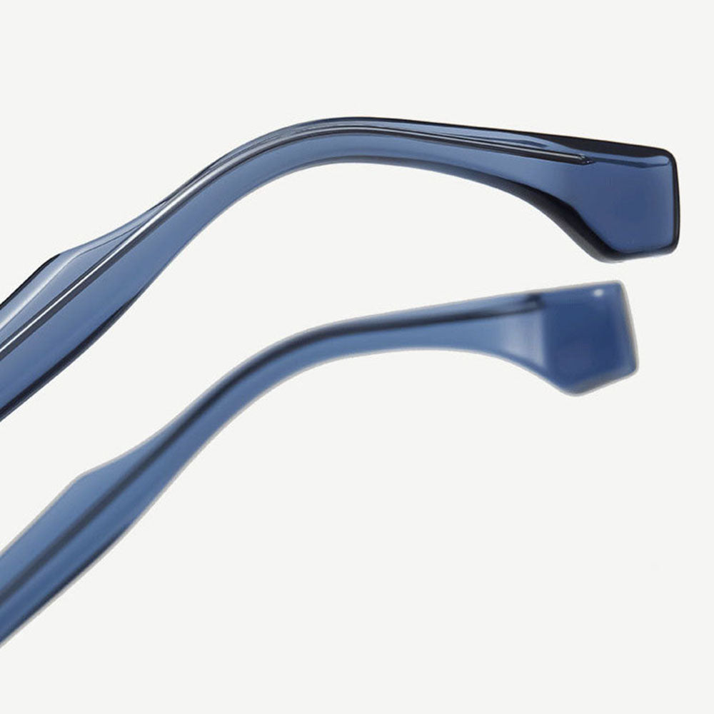 Lunettes d'ordinateur pour hommes Techsuit LS084, anti-lumière bleue, noires transparentes