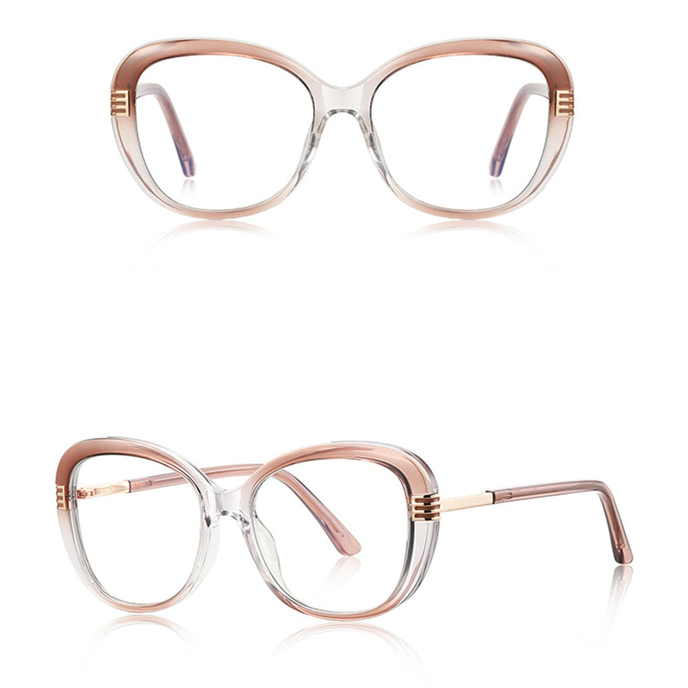 Damen Computerbrille Techsuit 2265, Anti-Blue Light, Hellbraun